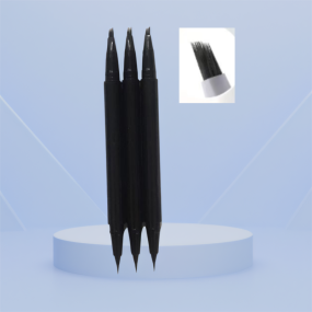 Liquid Eyebrow Pencil Factory - Multi Tip Fork Natural