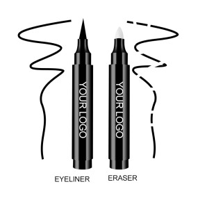 Eye Liner Pen Supplier - Single Tip Eraser Colorful