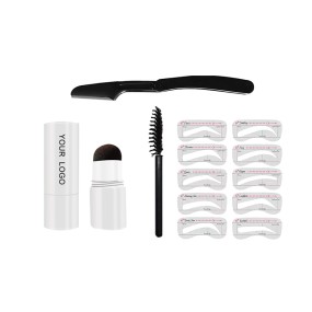 Eyebrow Powder Stamp Supplier - Custom Logo 3D Kit