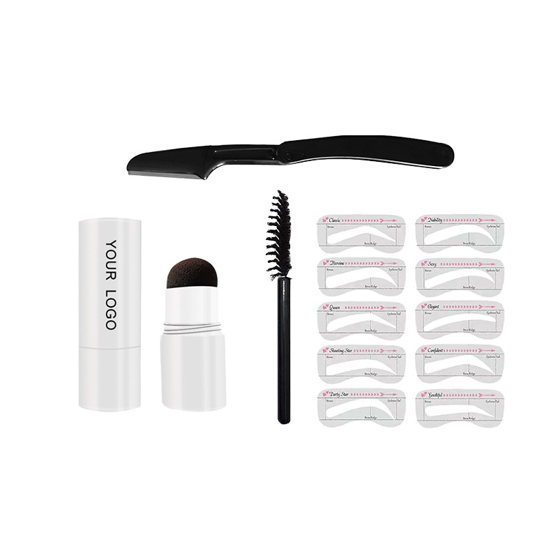 Eyebrow Powder Stamp Supplier - Custom Logo 3D Kit