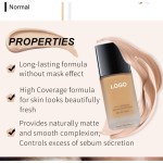 Foundation Liquid Factory - Waterproof Matte Full Coverage