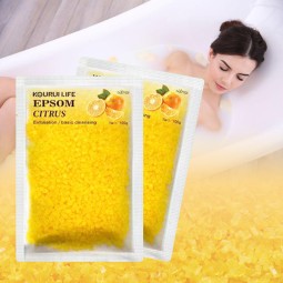 Epsom Bath Salt Supplier - Custom Lemon Scent Women
