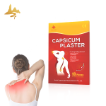 Capsicum Plaster Factory - White Release Paper Transdermal Pain Relief