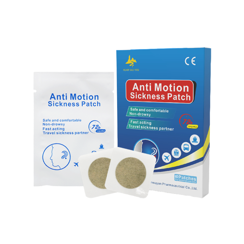 Motion Sickness Patch Manufacturer - Natural Herbal Anti Nausea 10pcs