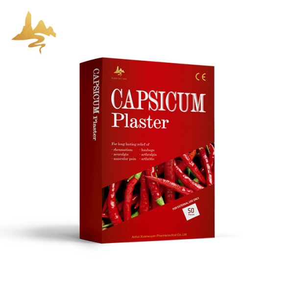 Capsaicin Patch Manufacturer - Porous Capsicum Plaster for Shoulder Pain