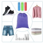 Nappy Wet Bag Manufacturer - 50x60cm Plain-colored Drawstring