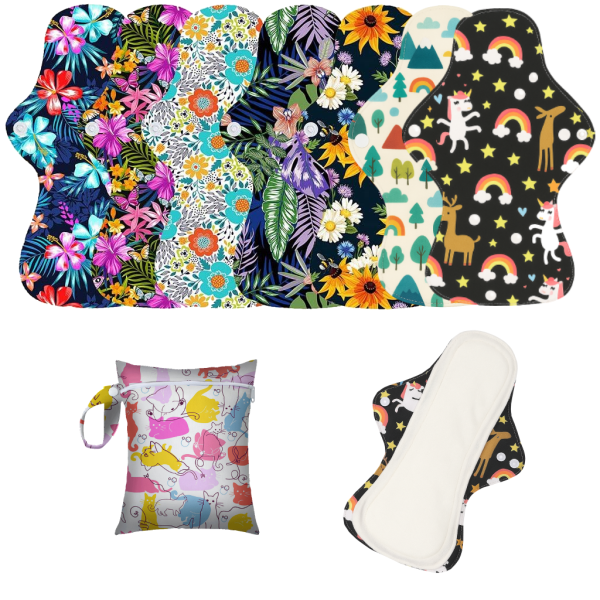 Menstrual Pad Sets Supplier - 7pcs Super Absorbent Wholesale