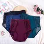 Period Panties Manufacturer - OEM High-Waisted Lace Super Absorbent