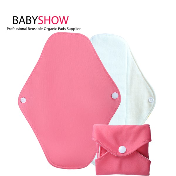 Sanitary Pads Factory - Plain Solid Color Bamboo Cotton