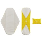 Menstrual Pads Manufacturer - Custom Plain Bamboo Cotton 18x25cm