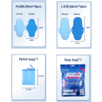 Cloth Sanitary Napkins Factory - 6pcs Waterproof High Absorbency