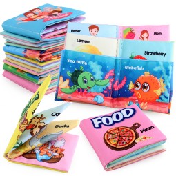Cloth Book Factory - Fruits Animals Cognize Soft Fabric