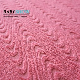 Terry Fabric Manufacturer - Water Ripple Jacquard 100% Polyester