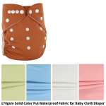 Polyester Fabric Supplier - 170gsm for Diaper Pads Wet Bags