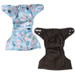 Cloth Diaper Factory - Double Pocket Gusset Bamboo Charcoal