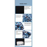 Sanitary Pad Factory - Black Cotton L Size Waterproof Night Use