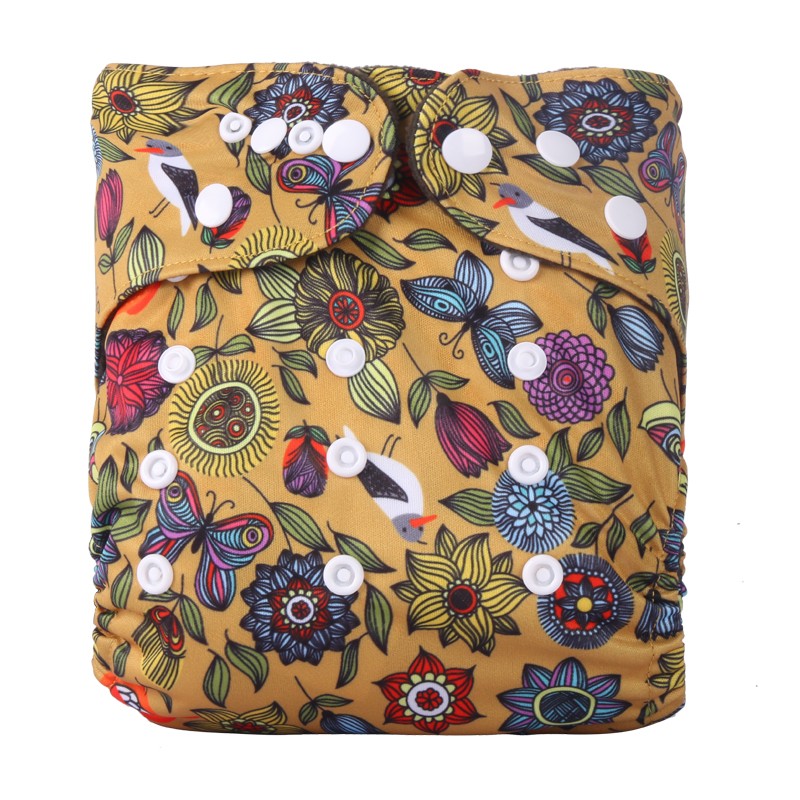 Baby Cloth Diapers Supplier - RTS Double Snaps Waterproof