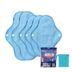Menstrual Pad Set Supplier - Organic Cloth with Wet Bag 6pcs