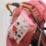 Diaper Wet Bag Manufacturer - 25x35cm Print Design Double Pockets