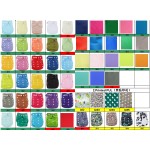 PUL Fabric Manufacturer - Plain Solid Color Breathable Shell