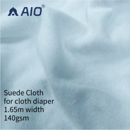 Adult Diaper Fabric Supplier - Polyester Fleece Suede Composite