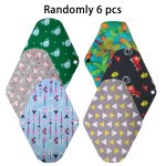 Sanitary Napkin Set Supplier - 6pcs Bamboo Cotton Charcoal