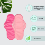 Sanitary Pad Set Manufacturer - Custom Pink Fleece Reusable