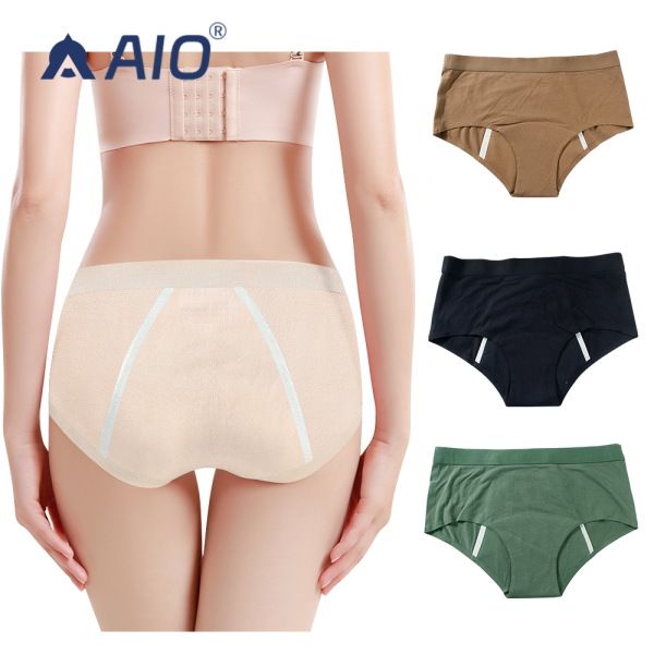 Menstrual Underwear Factory - 2-Layer Seamless Leakproof Cotton