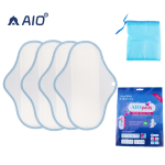 Sanitary Pads Factory - 4pcs Natural Eco Breathable Winged