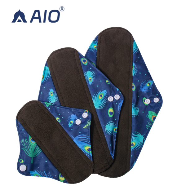 Sanitary Pad Factory - Antibacterial Bamboo Charcoal with Wet Bag