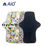 Sanitary Pad Factory - Black Cotton L Size Waterproof Night Use