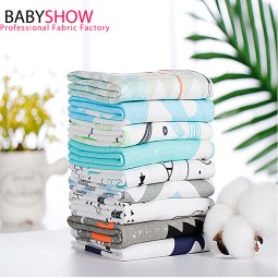 Cotton Jersey Fabric Supplier - Colorful Printed Baby Play Mat