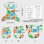 Baby Cloth Diaper Manufacturer - Printed Soft Absorption Leak Guard