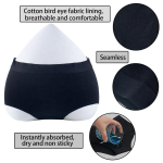 Period Panties Factory - High Waist Organic Cotton Seamless