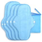 Cloth Menstrual Pads Supplier - 5pcs Super Absorbent with Panties