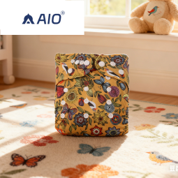 Baby Cloth Diaper Manufacturer - Printed Soft Absorption Leak Guard