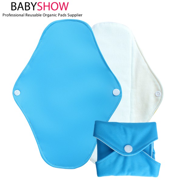 Menstrual Pads Manufacturer - Custom Plain Bamboo Cotton 18x25cm