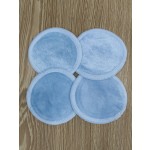 Makeup Remover Pads Supplier - Bamboo Cotton Colorful Stitching 8x8cm