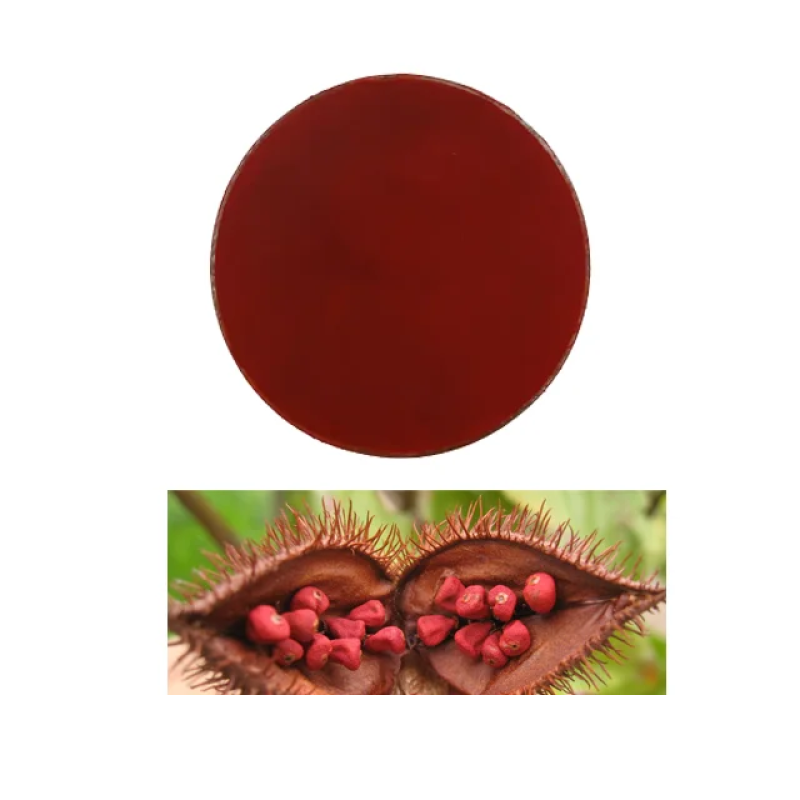 Natural Annatto Seeds Extract Food Grade Pigment Vacuum-Packed in Plastic Glass Drum Container Bottle Packaging Options MOQ 1kg