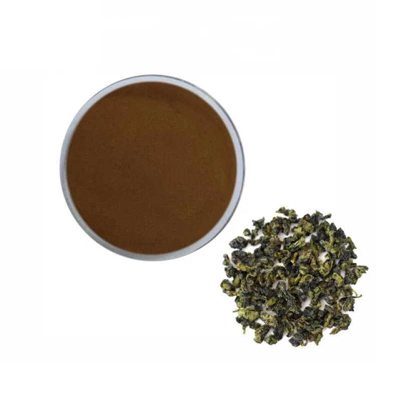 Hot Sales Oolong Tea Extract Powder Water Soluble Rich in Tea Polyphenols for Beverages Packaged in Bottle Drum Vacuum Mason Jar