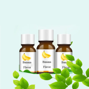 Food Grade Banana Flavor Water Soluble Vitamin for Beverages and Baked Goods Vacuum Packed in Bottle Drum Glass Container