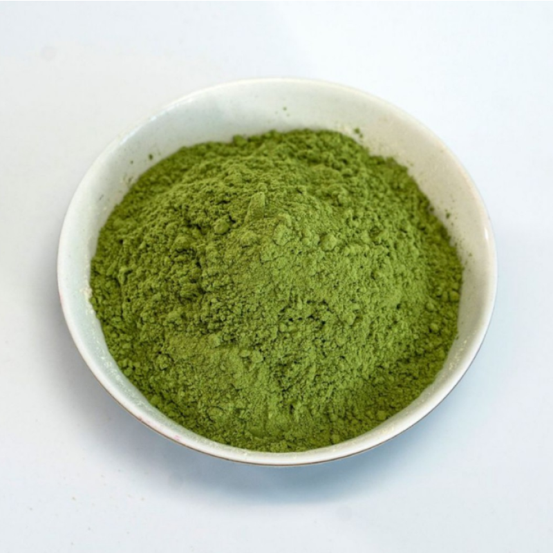 Food Grade Organic Kale Extract High Dietary Fiber Green Vegetable in Glass Container Herbal Powder in Can Packaging