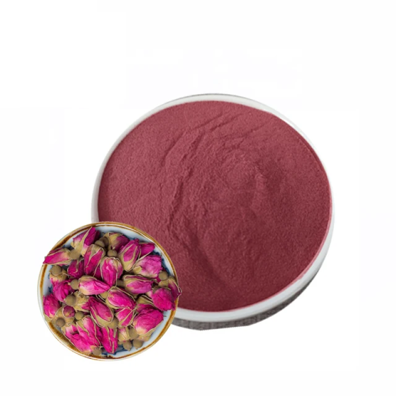 Hot Sale Wholesale Bulk Rose Powder Pure Organic Rose Powder Instant Freeze Dried Rose Powder