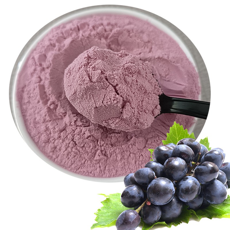 Factory Supply Natural Organic Food Grade Black Grape Juice Fruit Juice Powder
