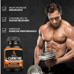 Food Grade L-Carnitine Vitamin Powder for Health Supplements Supports Weight Loss Cellular Energy Production White Powder