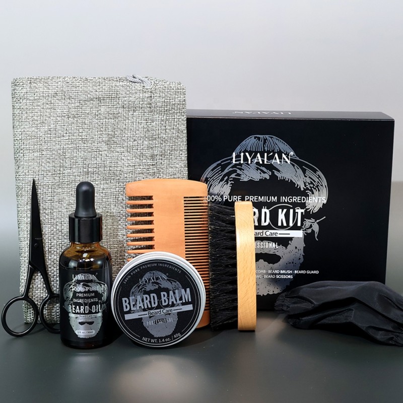 Beard Oil Set Supplier - Custom Private Label Mens Nourishing Volume Balm