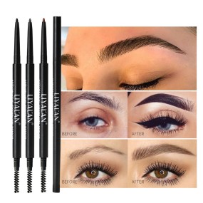 Eyebrow Pencil Manufacturer - Private Label Double-Headed Waterproof Eye Makeup