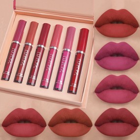 Lip Gloss Set Supplier - Wholesale 6 Colors Nude Vegan Waterproof Lip Stick