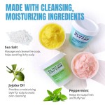 Scalp Scrub Factory - Private Label Sea Salt Ginger Exfoliating Soothing