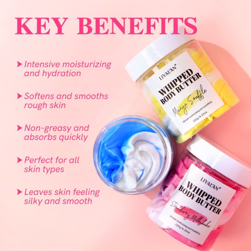 可定制身体黄油 - 批发9件装彩色保湿乳木果代工厂家